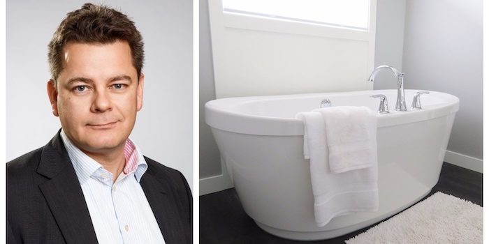 Han blir ny försäljningschef på Geberit