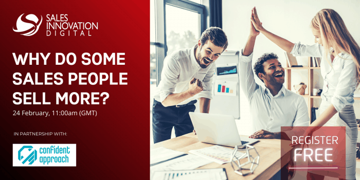 Webinar: Därför säljer vissa säljare mer än andra