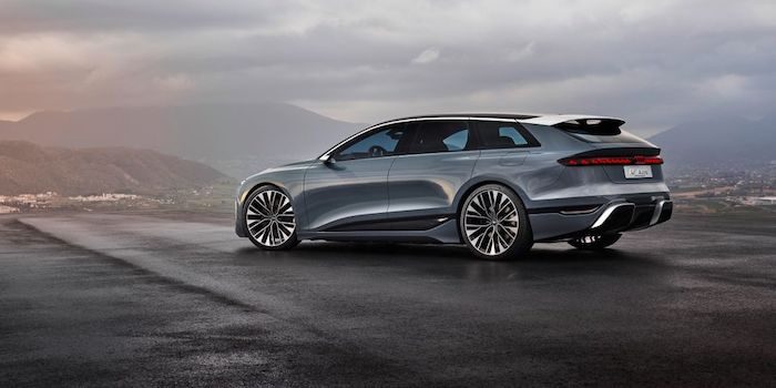 Premiär för eldrivna Audi A6 Avant e-tron concept
