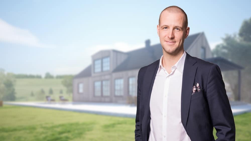 Han är Hjältevadshus nye försäljningschef – med oväntade idrottsliga framgångar i bagaget