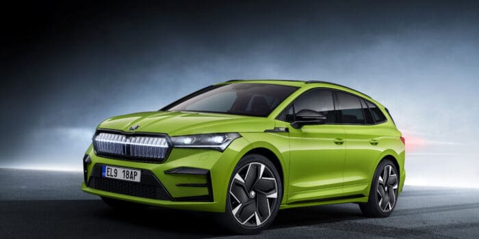 Skoda utökar RS-familjen – säljstart för ENYAQ RS iV