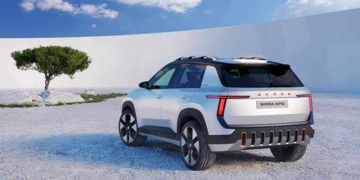 Första bilderna på nya nya Skoda Epiq