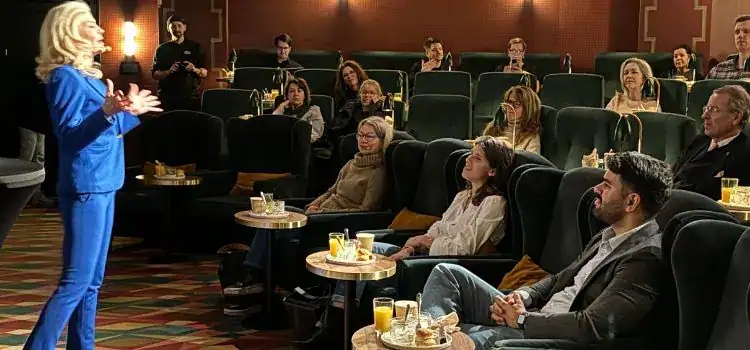 Uppskattad och exklusiv frukost med föreläsning på Bio & Bistro Capitol med Mi Ridell