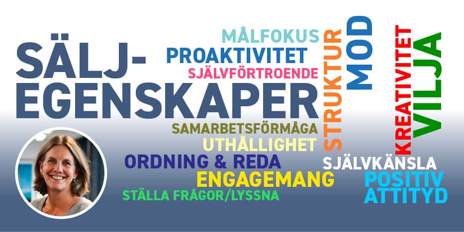 14 säljegenskaper som avgör hur du lyckas