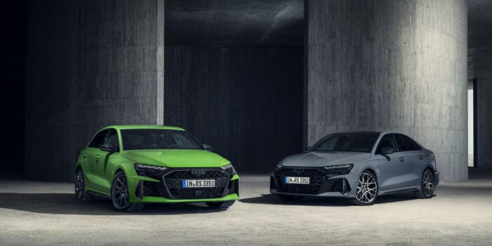 Uppdaterade Audi RS 3