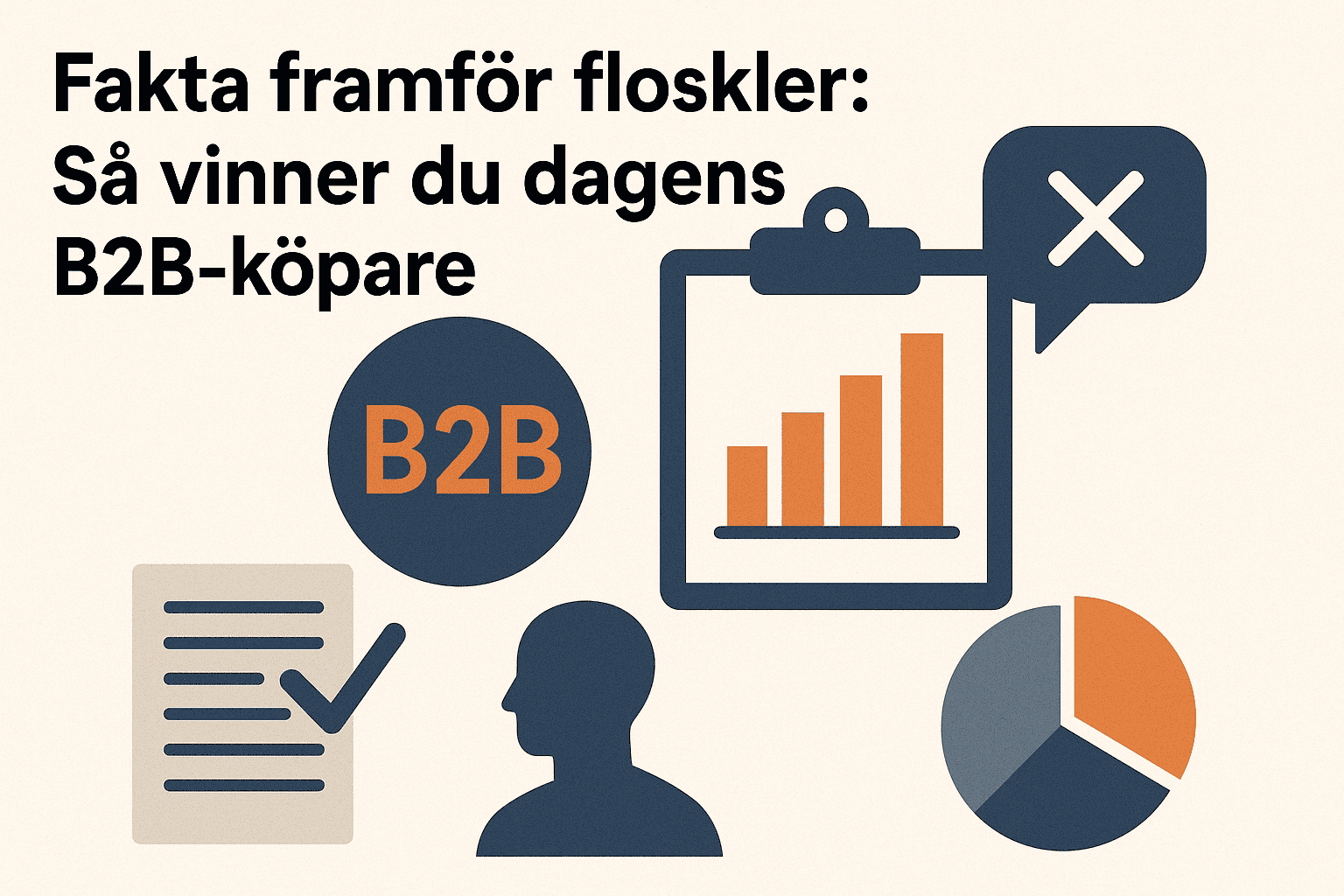 Fakta framför floskler: Så vinner du dagens B2B-köpare