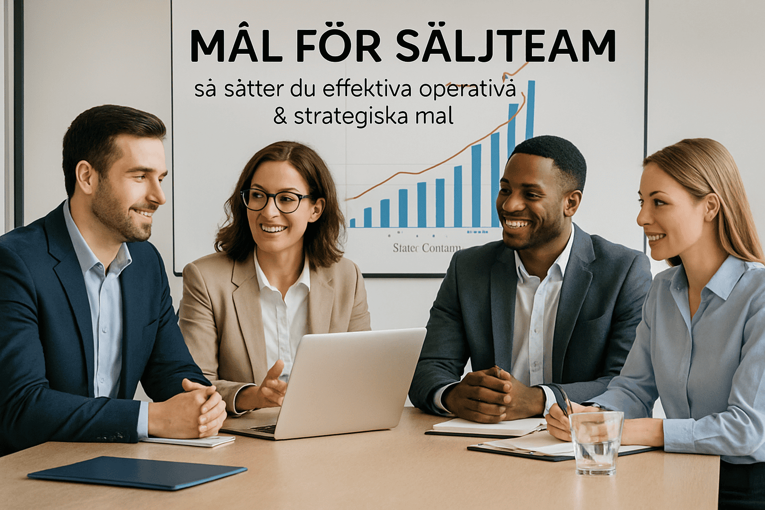 Mål för säljteam – så sätter du effektiva operativa & strategiska mål