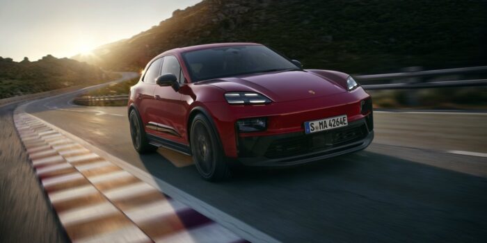 Porsche lanserar den första helt eldrivna Macan GTS