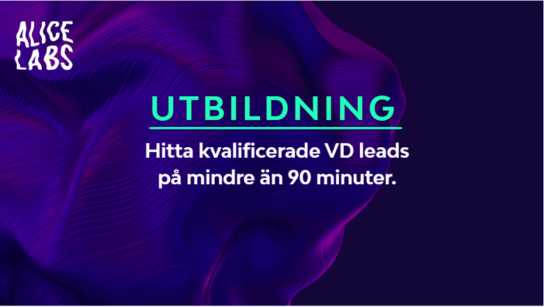 Hitta kvalificerade VD leads på mindre än 90 minuter (fem platser kvar)