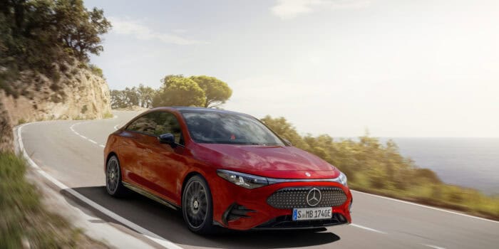 Nya el-Mercedes-Benz CLA utsedd till säkrast av alla bilar i Euro NCAP-test