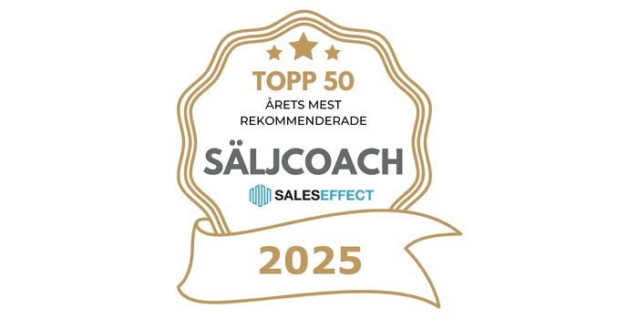 Topp50 – Sveriges mest rekommenderade säljcoacher 2025