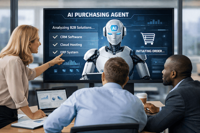 Hur B2B-marknadsförare kan förbereda sig för AI-agenter som gör inköpen