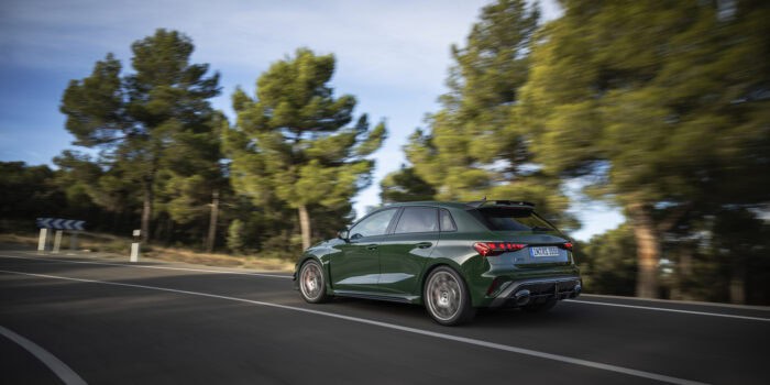 Audi firar 50 år med fem cylindrar – lanserar limiterad RS 3