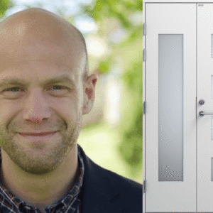 Marcus Sandell axlar rollen som försäljningsansvarig för Diplomat Dörrar