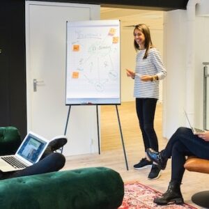 Checka in på mötet på rätt sätt