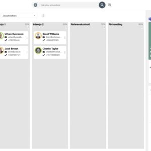 Salesbox CRM för konsultbolag utökas med beläggningsrapporter & en rekryteringspipeline